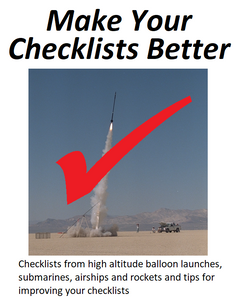 Make Your Checklists Better, Samples & Tips PDF.
