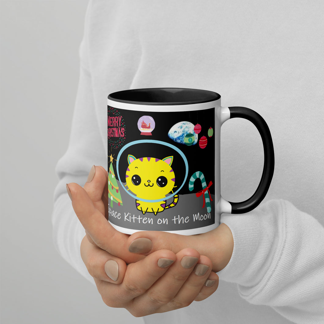 Christmas Edition Space Kitten Mug